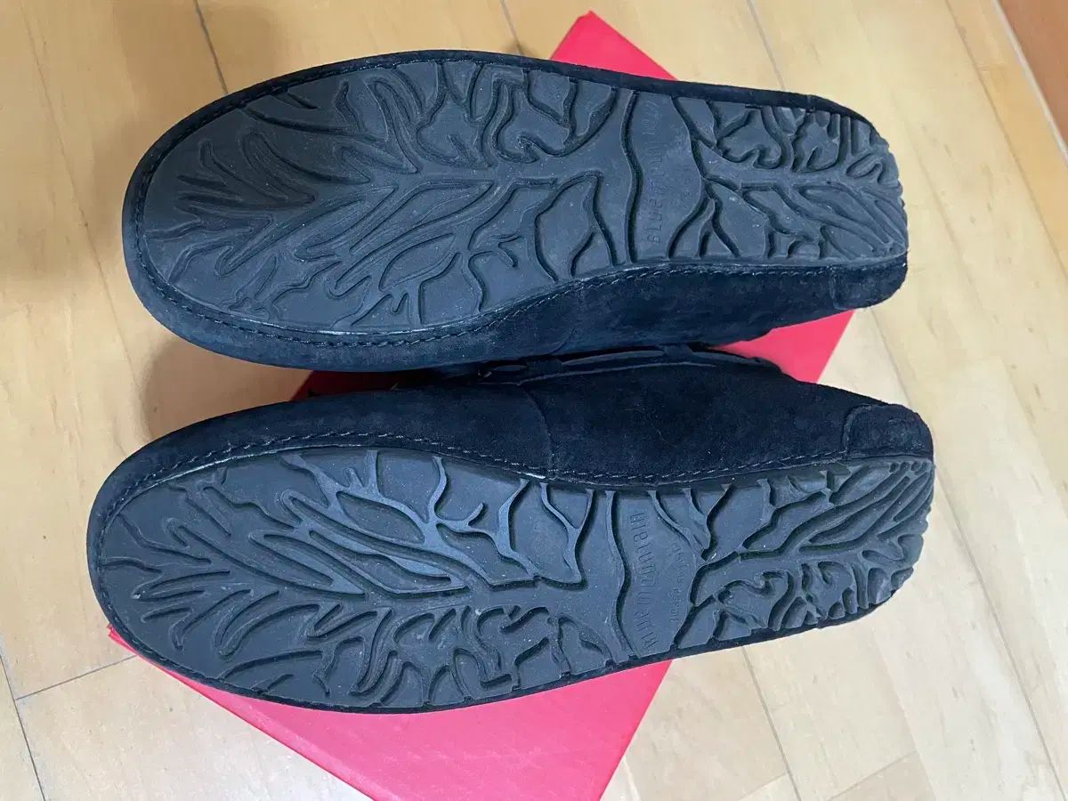 ブルーマウンテン OF 麻 モカシンシューズ - ブラック 230