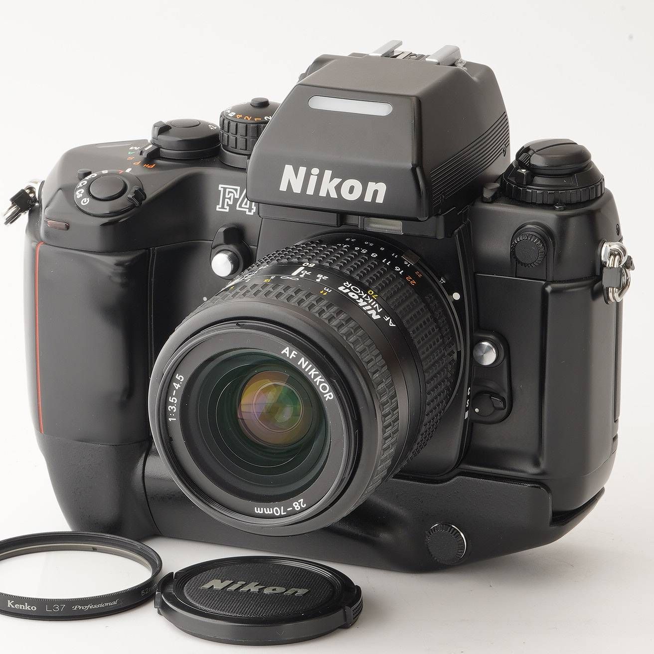 美品　Nikon F4S バッテリーパック MB-21 35-135mm ニコン F4S バッテリーパック MB-21 極上美品 - 日進堂カメラ