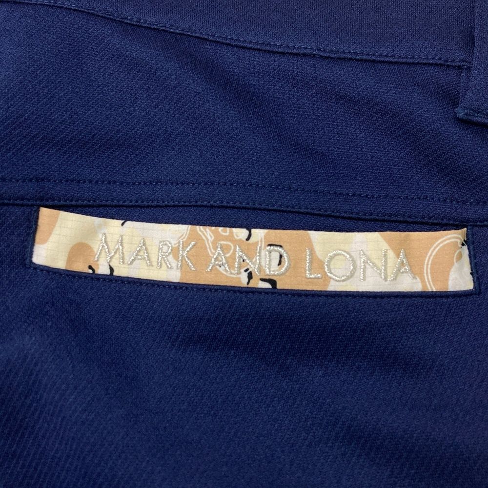 サイズ：44 MARK&LONA マークアンドロナ ストレッチパンツ ネイビー系