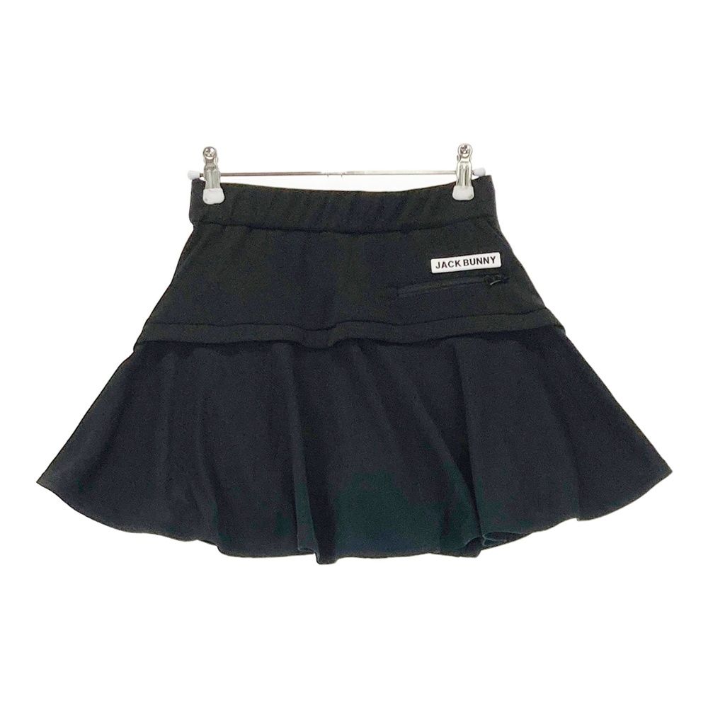 サイズ 0 JACK BUNNY ジャックバニー フ スカート ブラック系 ゴルフウェア レディース ストスト