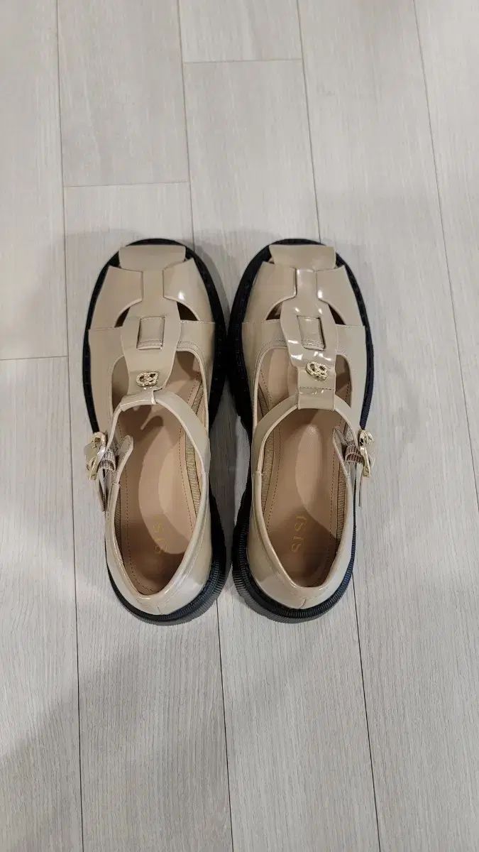 ハンサム SJSJ グラディエーター ヒール ローファー 240