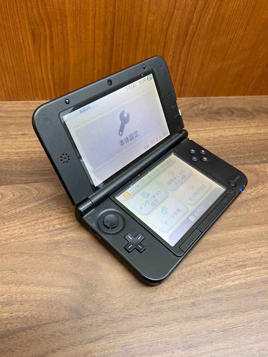  Nintendo 3 DSLL レッド ブラック 本体 品 本体(3DS LL) ニンテンドー3DS/2DS