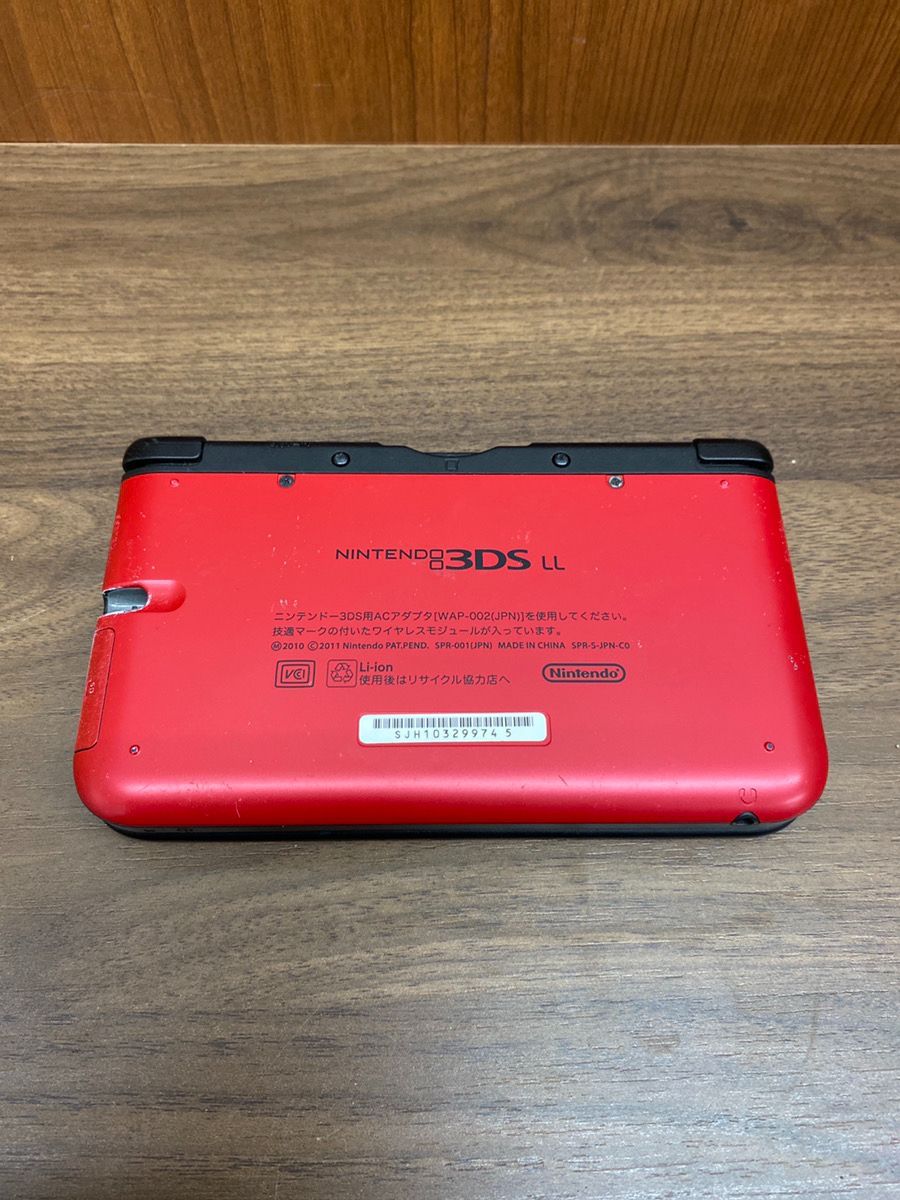 Nintendo 3 DSLL レッド ブラック 本体 品