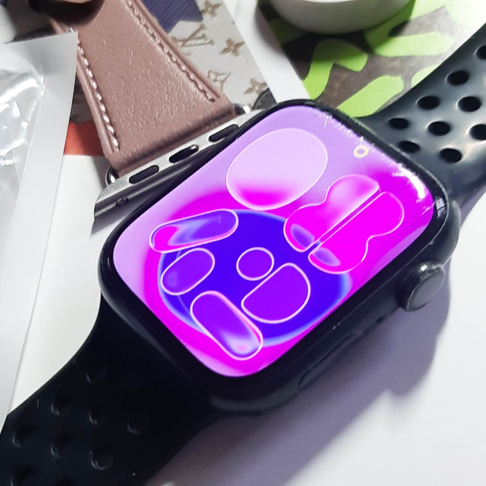 NIKE アップルウォッチ Series7 45mm GPS Apple Watch WEA02