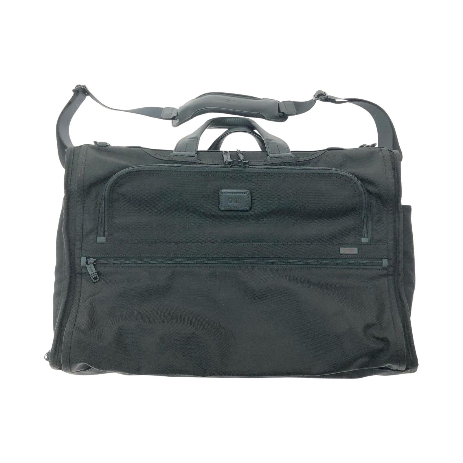 TUMI トゥミ メンズ 旅行 出張 クラシックガーメントバッグ イニシャル入 ビジネスバッグ ブラック