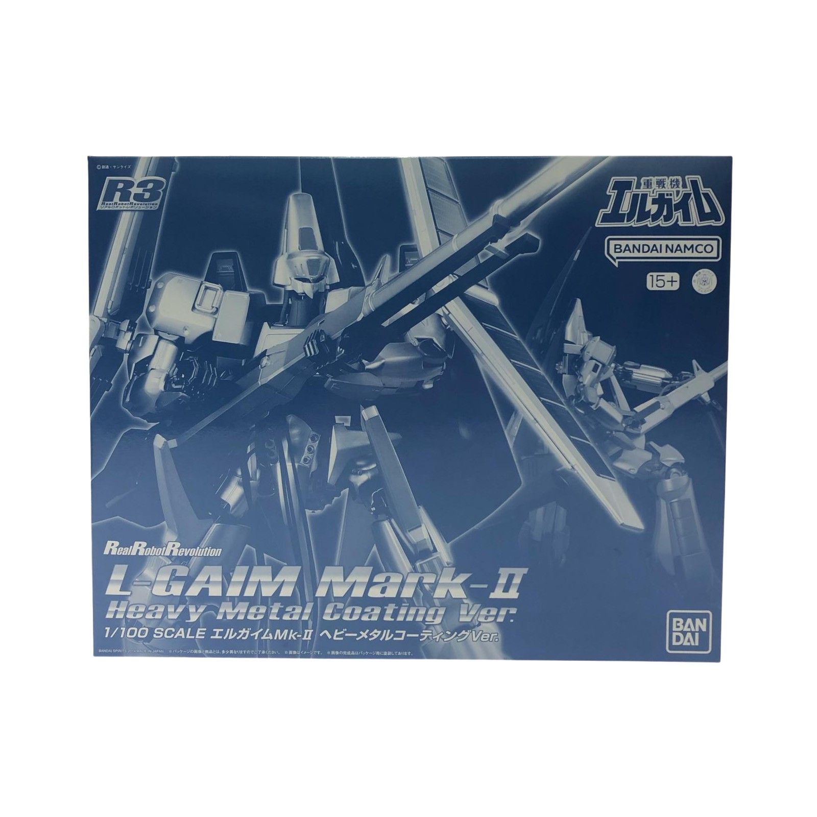 BANDAI バンダイ 1 100 重戦機エルガイム R 3 エルガイムＭｋ II ヘビーメタルコーティングVer