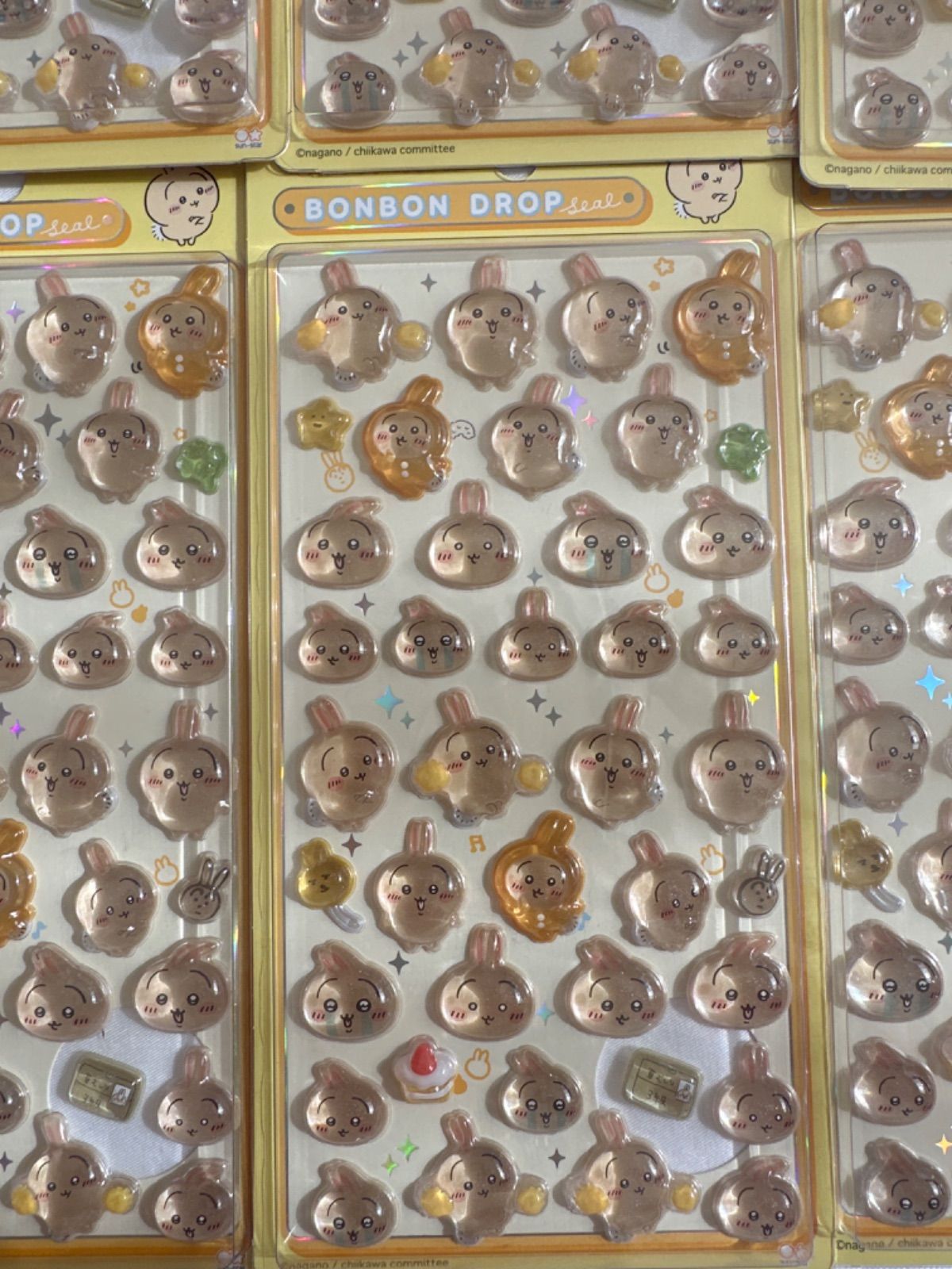 セット ちいかわ うさぎ ボンボンドロップシール