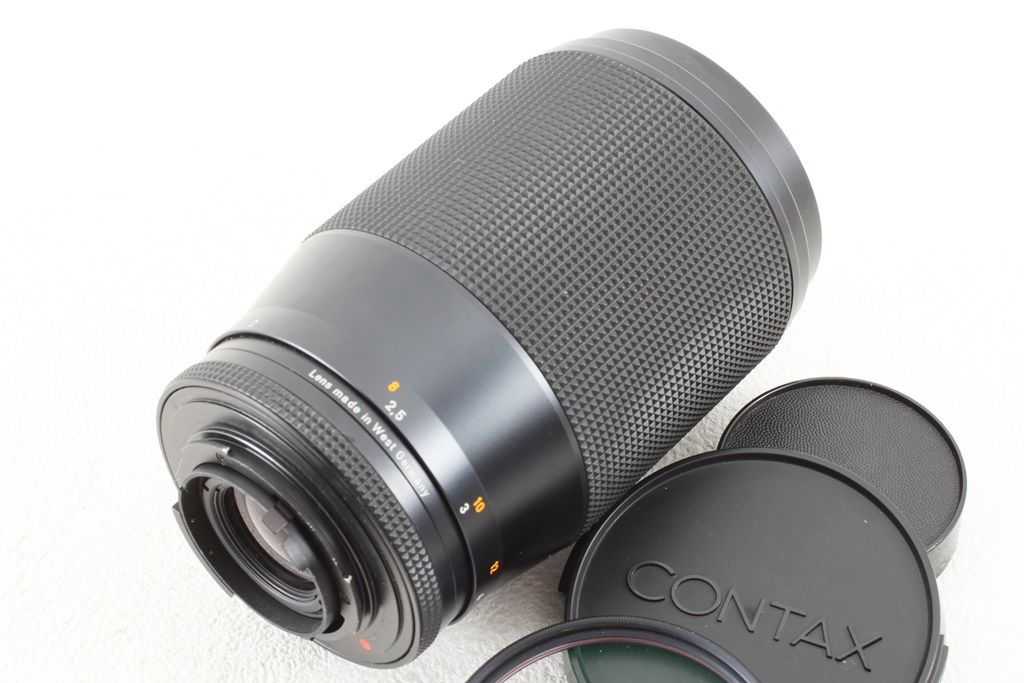 上品 Contax コンタックス Tele-Tessar テレテッサー 200mm F3.5 AEG 望遠