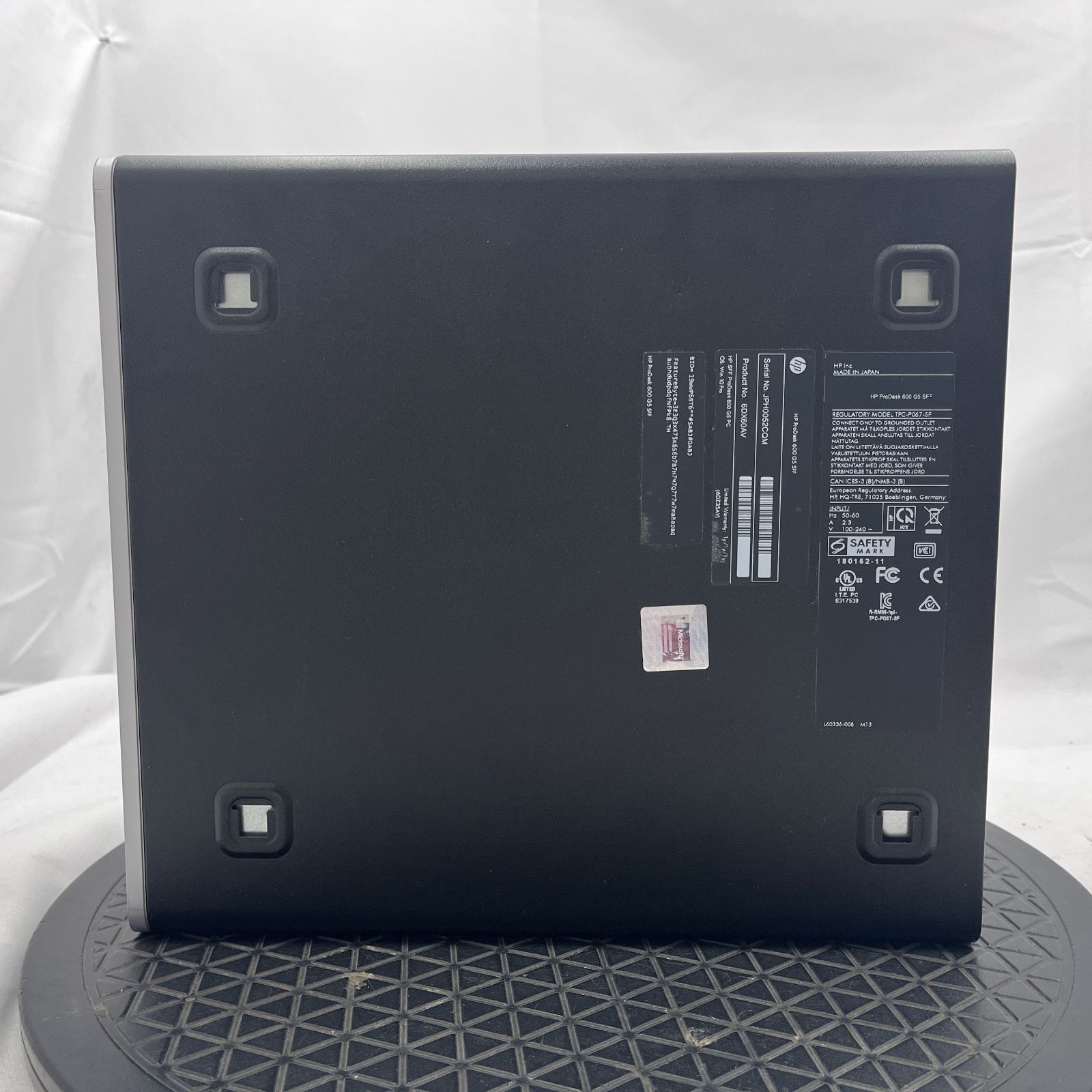 ☆起動不良/ジャンク☆HP ProDesk 600 G5 SFF [CPU不明 OS無し