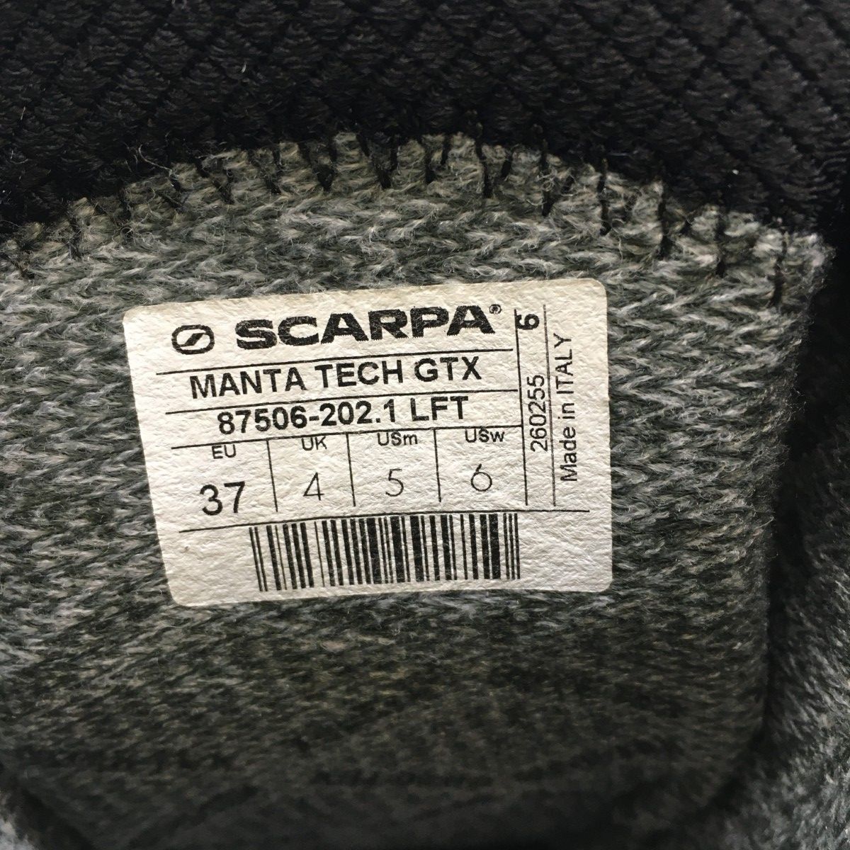 登山靴 マンタテックGTX