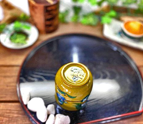 濃い塗り花鳥 裏絵