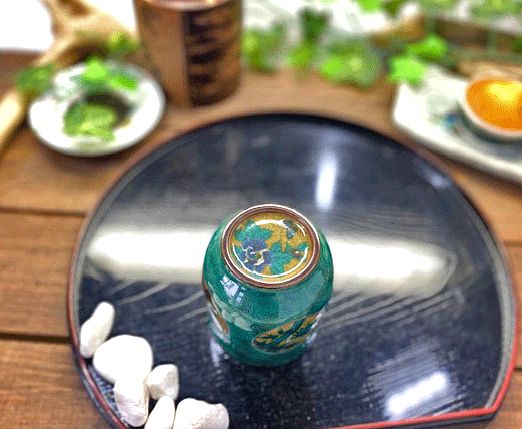 九谷焼お 湯呑 湯飲み 小 丸紋松竹梅緑塗り 裏絵 WWW_OPDRERGINERDOGAN_COM