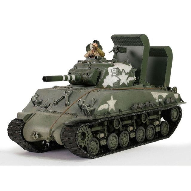 ウォルターソンズ 1 32 WW.II アメリカM 4 105 シャーマンHVSS サスペンション ノルマンディー上陸作戦ダクト付属 完成品 WS 55914 佐川急便