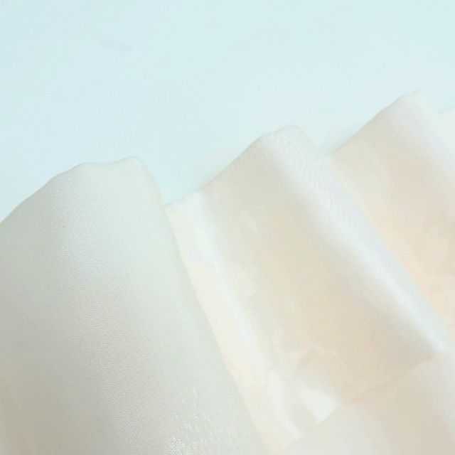 百華 3955 単衣 正絹 鈴乃屋謹製 袖無双 刺繡衿 居敷当て付 振袖用長襦袢