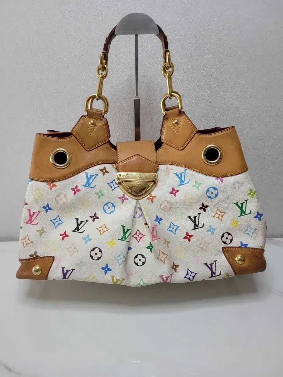 Louis Vuitton ルイヴィトン マルチ 白 ウシュラ トゥー トバッグ 兼 ショルダーバッグ