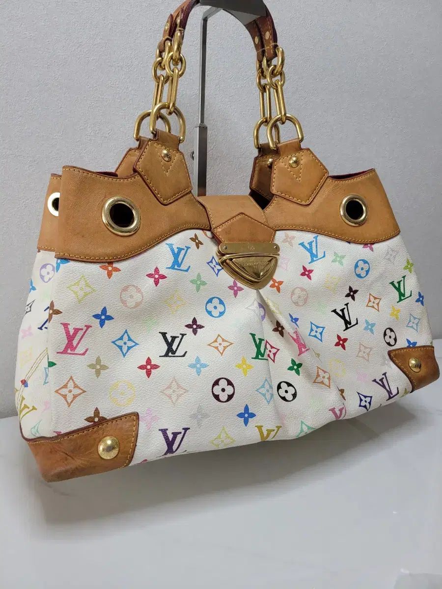 Louis Vuitton ルイヴィトン マルチ 白 ウシュラ トゥー トバッグ 兼 ショルダーバッグ