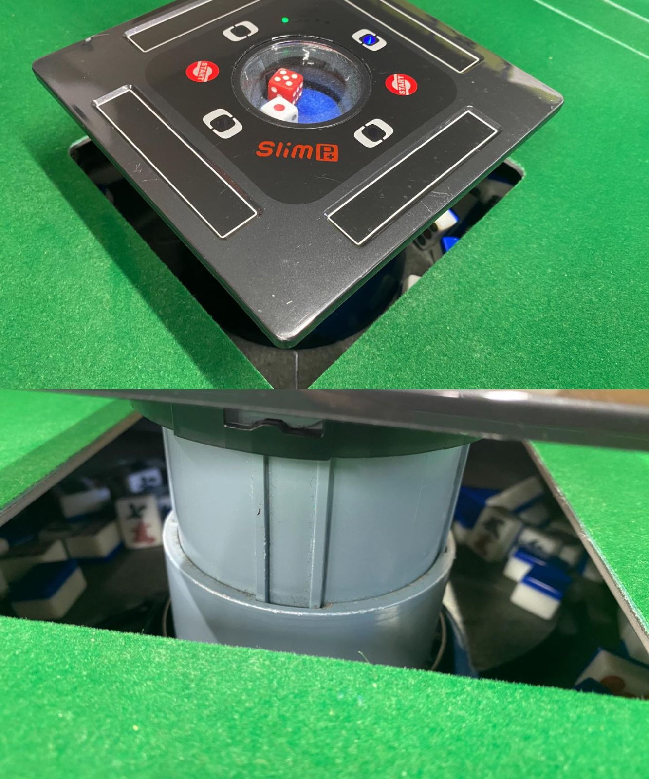 引取限定】家庭用全自動麻雀卓 スリムスコア28S テーブルタイプ