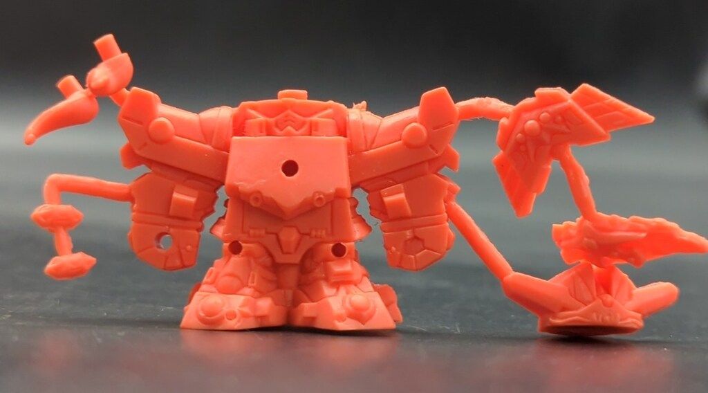 バンダイ 光の超機甲神 SDガンダム 超機甲神ガンジェネシス 1200000 赤色