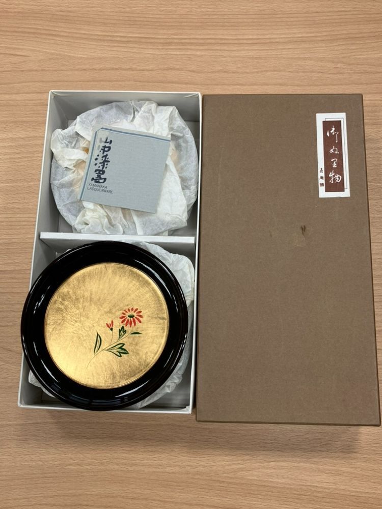 10％クーポン使用可】SK/未使用 山中漆器 お皿5枚セット - メルカリ