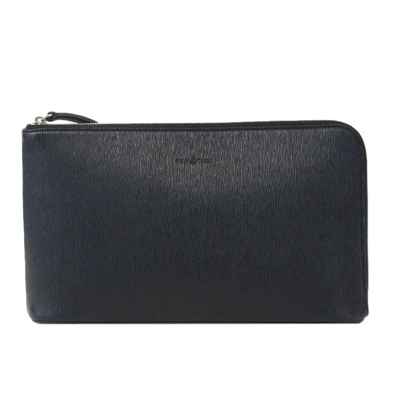FUJITAKA フジタカ クラッチバッグ ニュージェード レザーポーチ New Jade 622211 レザーポーチ 撥水 ブラック 黒 61004100