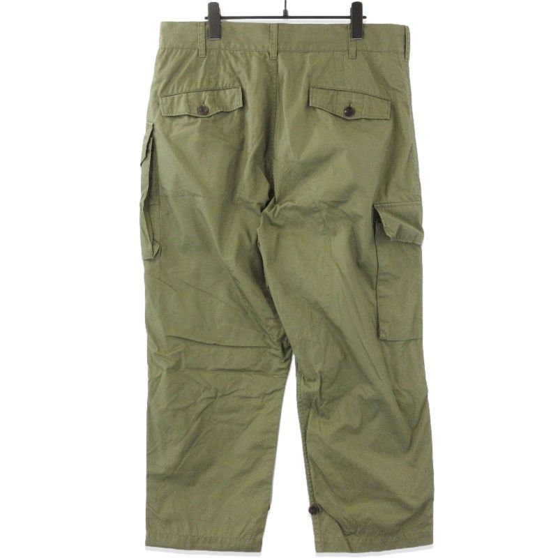 QUILP × EESETT-Co クイルプ カーゴパンツ KLOOK ジップフライ イイセットアンドコー オーバーパンツ ワークパンツ カーキ 71014100