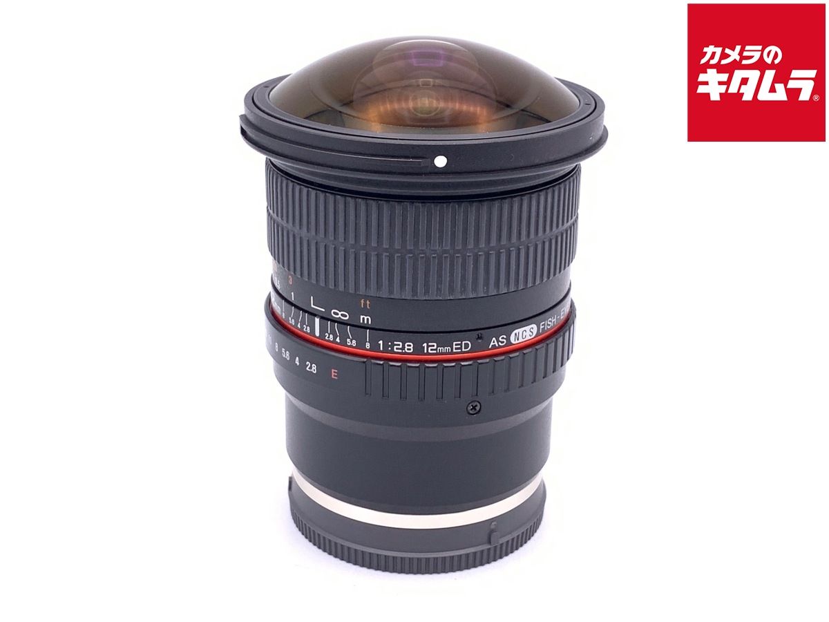 並品 サムヤン 12mm F2.8 ED AS NCS FISH-EYE ソニーE