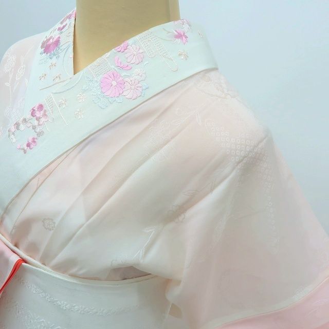 刺繡衿 居敷当て付