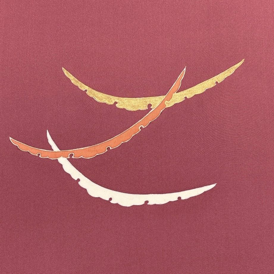 羽尺 反物 1本 正絹 着物まとめ売り 同梱購入歓迎 リメイク用 和裁練習