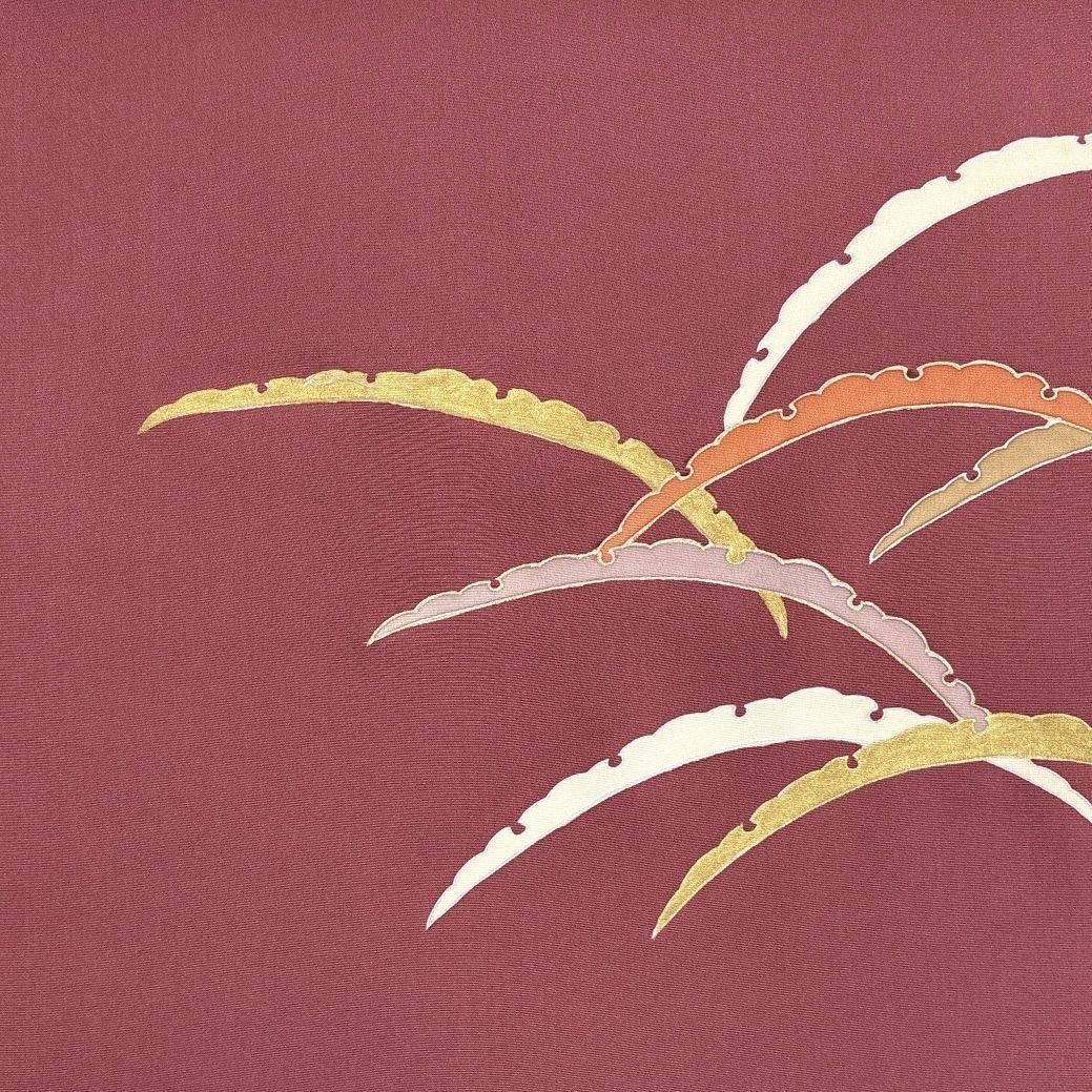 羽尺 反物 1本 正絹 着物まとめ売り 同梱購入歓迎 リメイク用 和裁練習