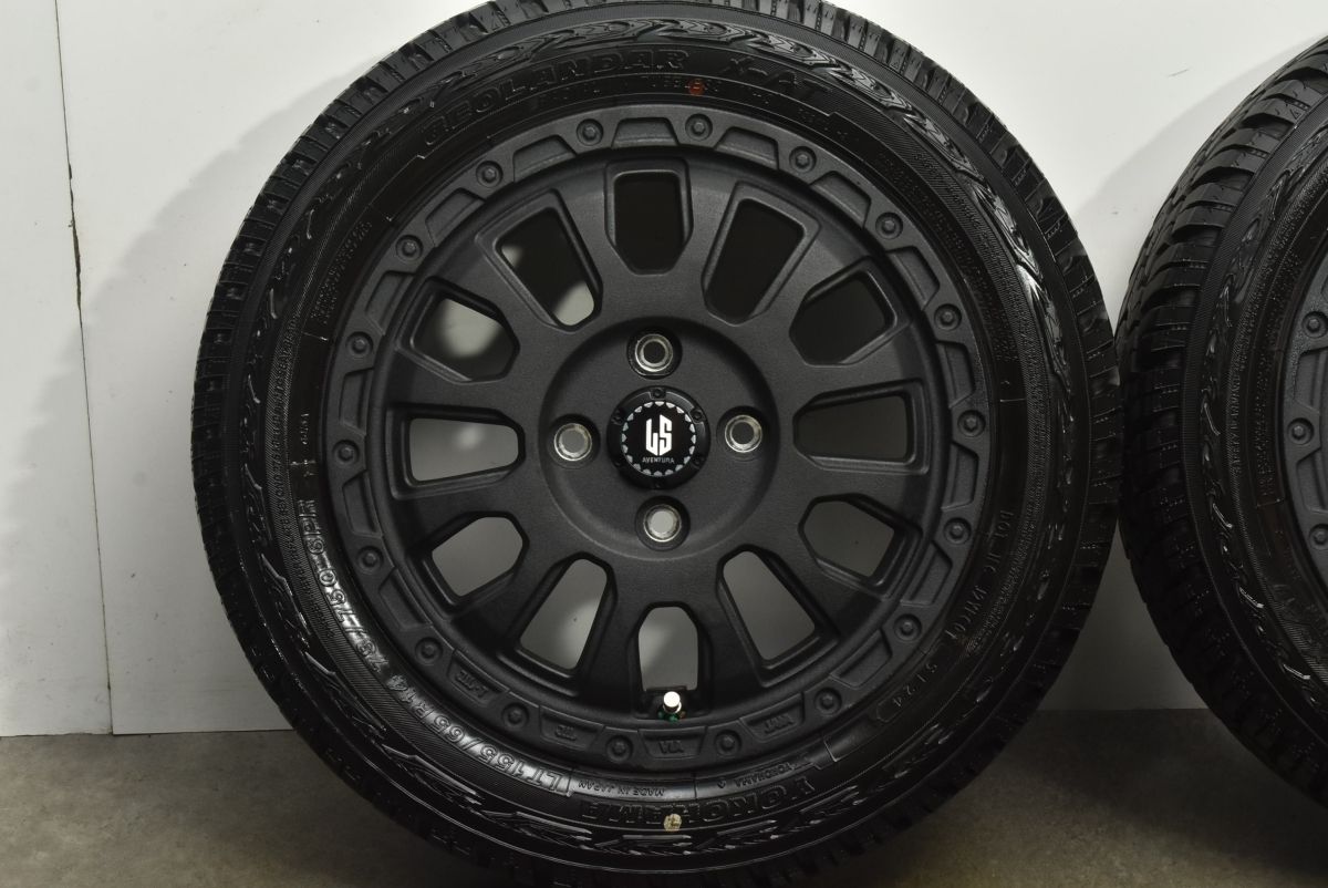  14 in 4 5 J 45 PCD 100 ジオランダーX AT 155 65 R デリカミニ スペーシアギア キャリィ N WGN BOX タント ハイゼット 14インチ タイヤ ホイールセット