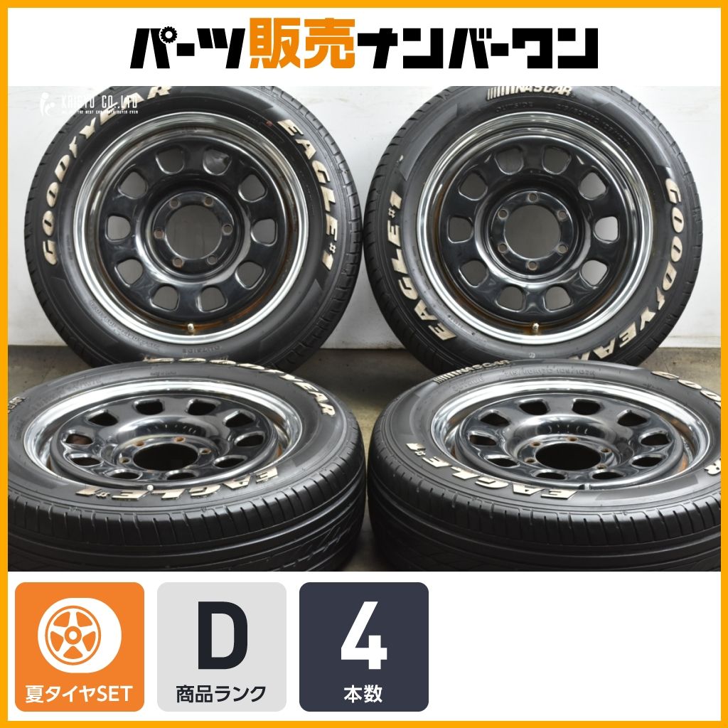 品 ロードスター デイトナRS 17 in 6 5 J 38 PCD 139 7 イーグル 1 NASCAR 215 60 R ハイエース レジアス クローム ブラックディスク