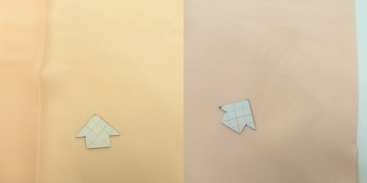 刺繡衿 手縫い仕立て