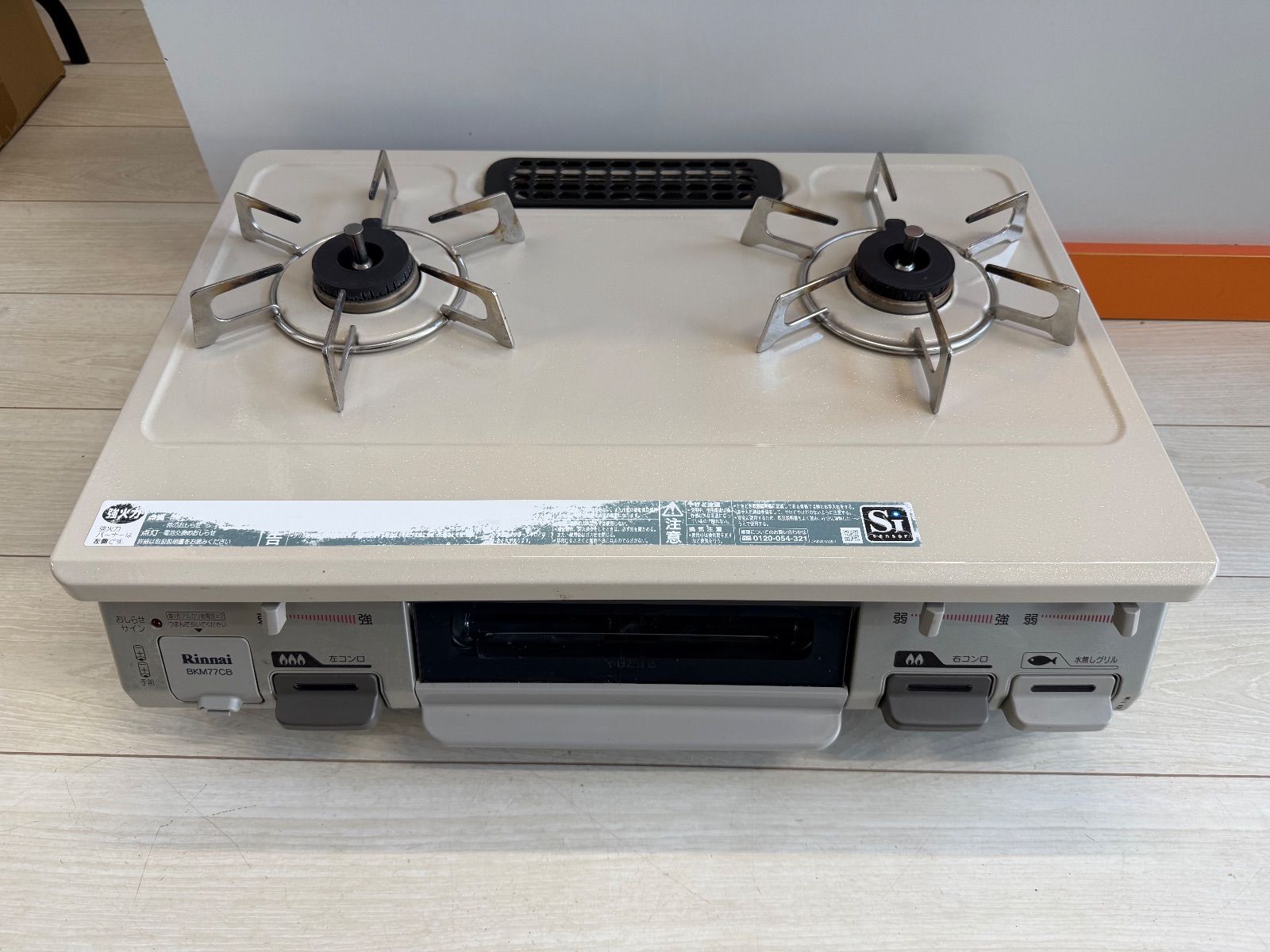 リンナイ ガスコンロ 都市ガス用 RT64JH-L 2017年製 RINNAI RT64JHS-L