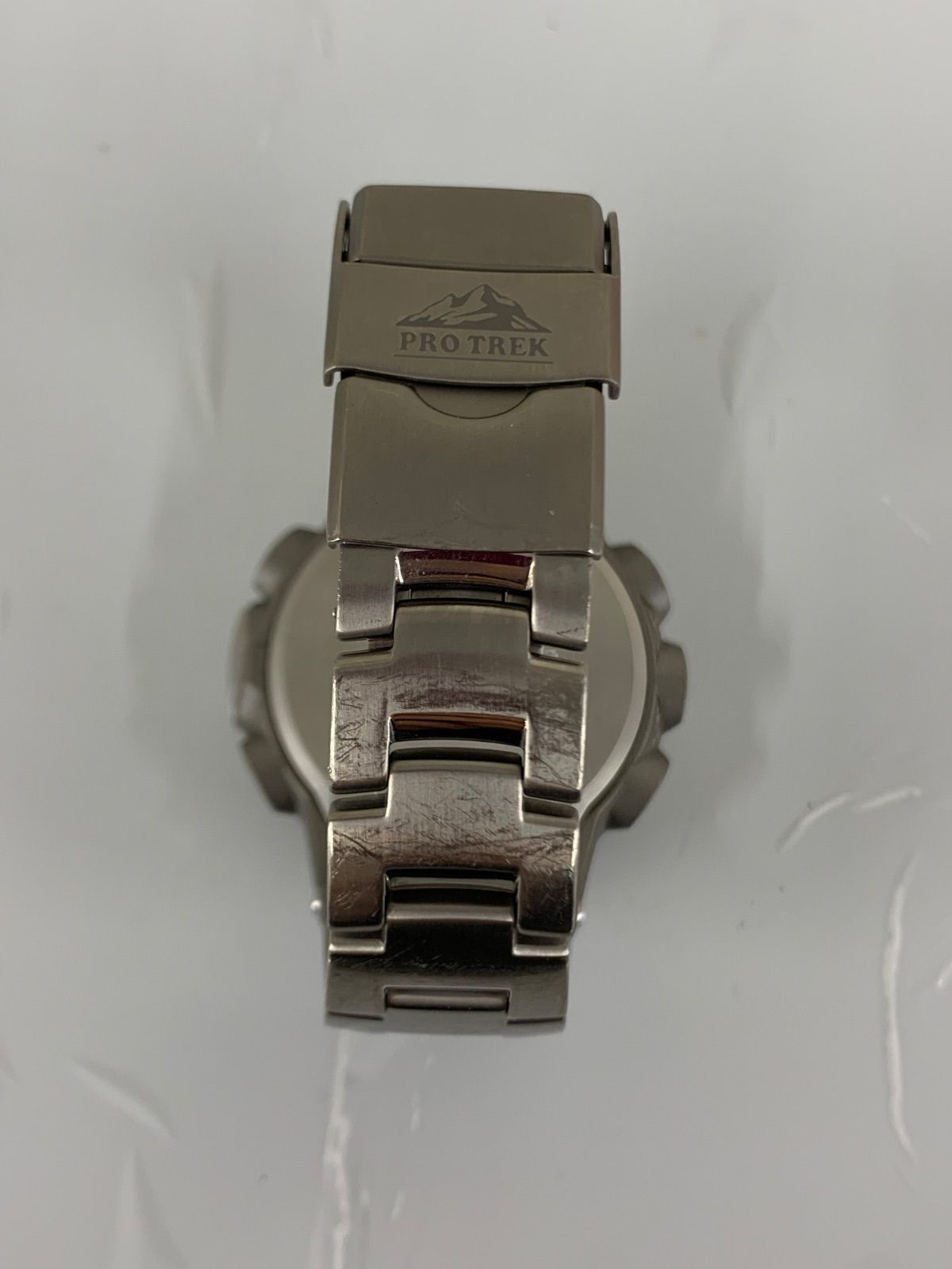 極美品 PROTREK PRW-3100T 電波ソーラー メタルバンド シルバー 極美品 PROTREK PRW-3100T 電波ソーラー メタルバンド シルバー Casio