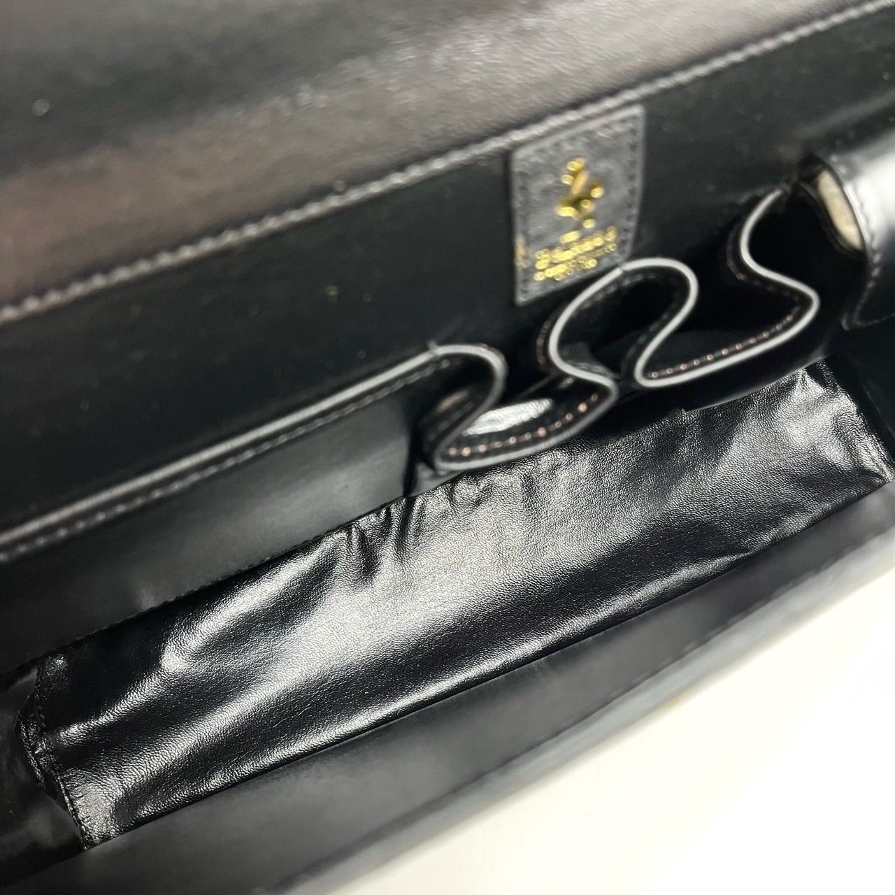 ✨良品✨ オーストリッチ 本革 エキゾチックレザー ハンドバッグ