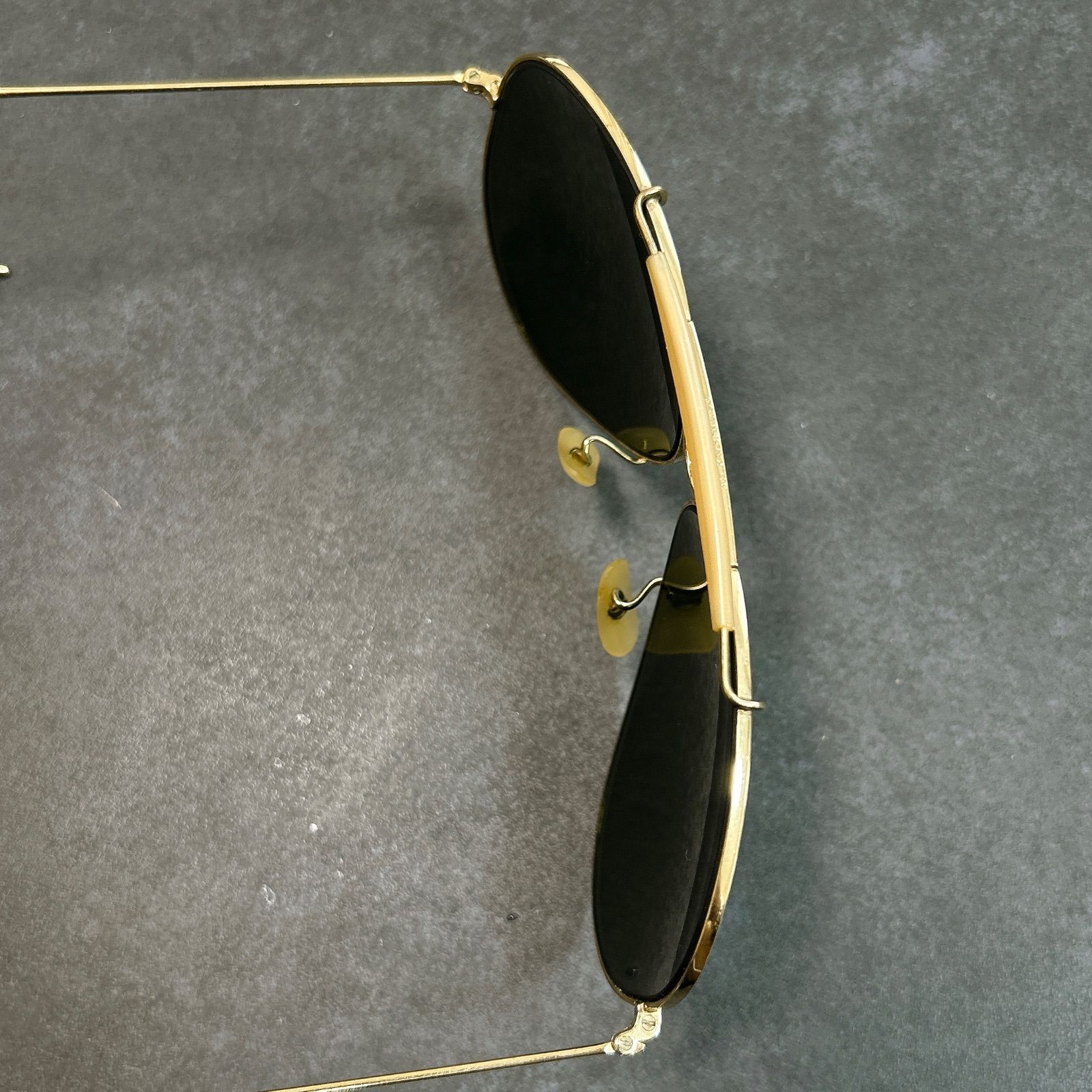 B&L RAYBAN USA製　レイバン　ボシュロム社製　シューター GIG LAMPS 1950s-1960s B&L RAYBAN SHOOTER 1/10 12KGF size 62/8 with