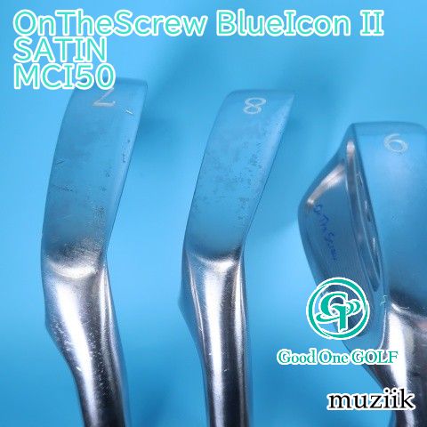 アイアンセット ムジーク OnTheScrew BlueIcon II SATIN MCI50 R 0 8032