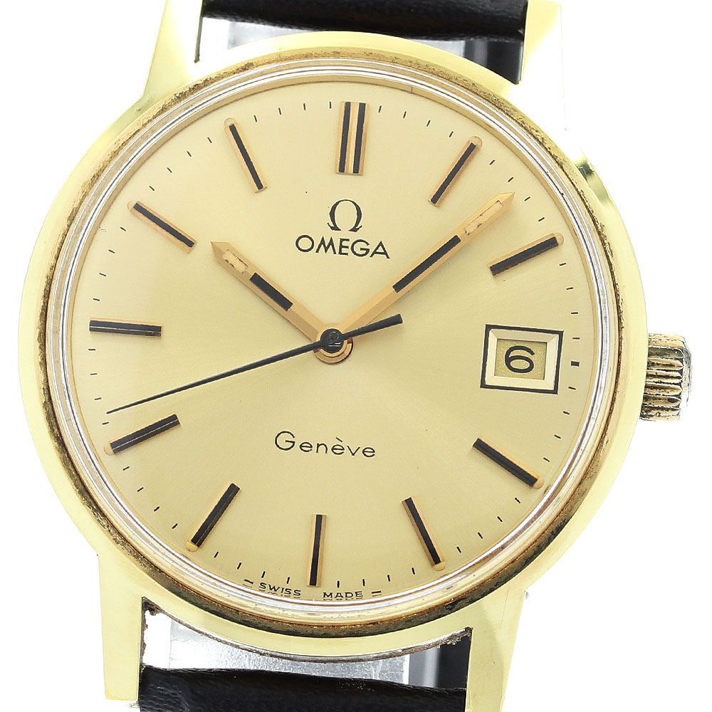 オメガ OMEGA 136.0098 ジュネーブ デイト Cal.613 手巻き メンズ_916805