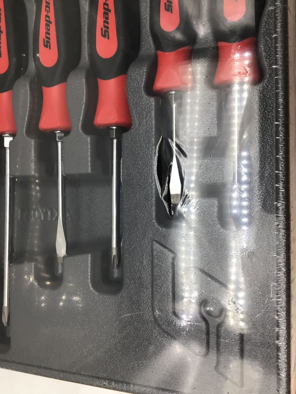 未使用に近い】☆Snap-on/スナップオン ソフトグリップドライバー 