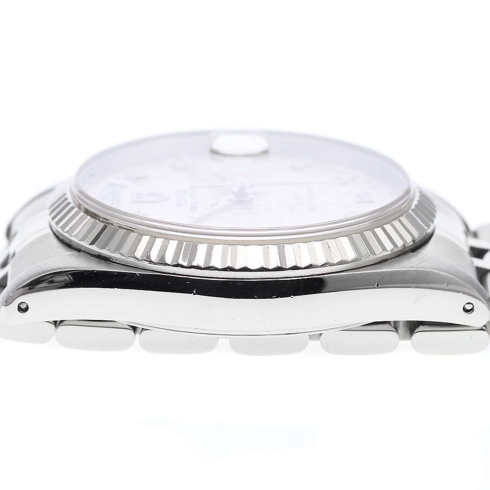  チュードル TUDOR 76214 プリンス デイトデイ WGベゼル 10Pダイヤ 自動巻き メンズ保証書付き_915897 きれいめ 自動巻き時計 腕時計(アナログ)