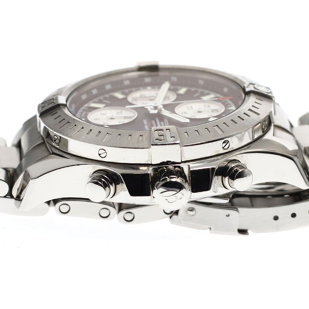  ブライトリング BREITLING A13388 コルト デイト クロノグラフ 自動巻き メンズ_917064 ワンポイント 自動巻き時計 腕時計(アナログ)