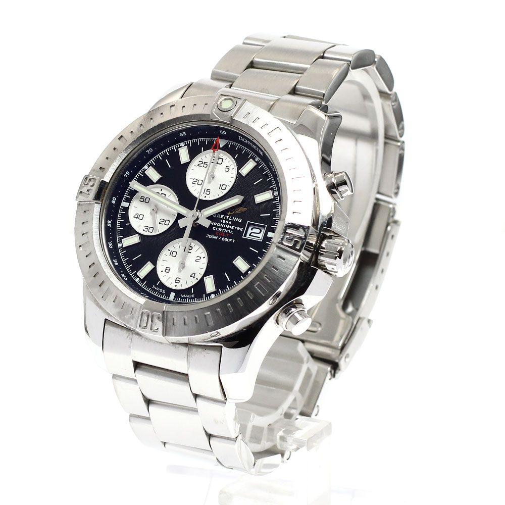 ブライトリング BREITLING A13388 コルト デイト クロノグラフ 自動巻き メンズ_917064