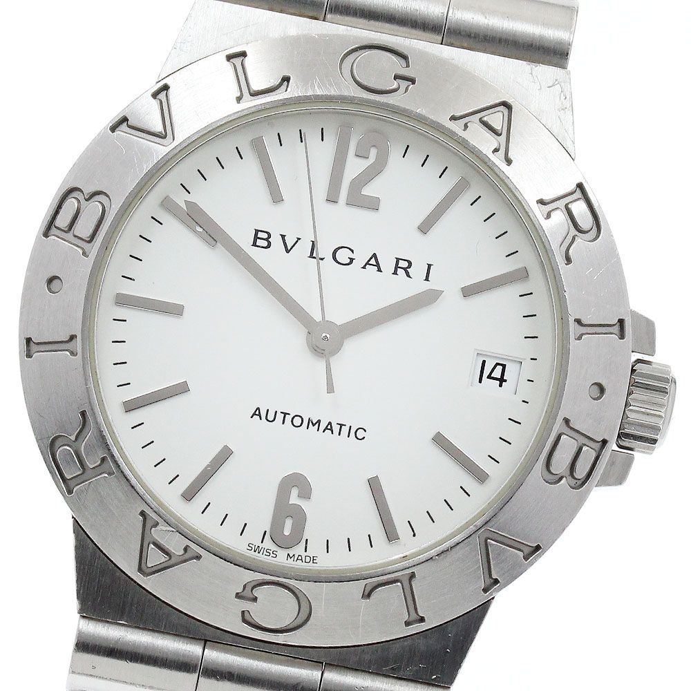 ブルガリ BVLGARI LCV35S ディアゴノ スポーツ デイト 自動巻き メンズ_911270