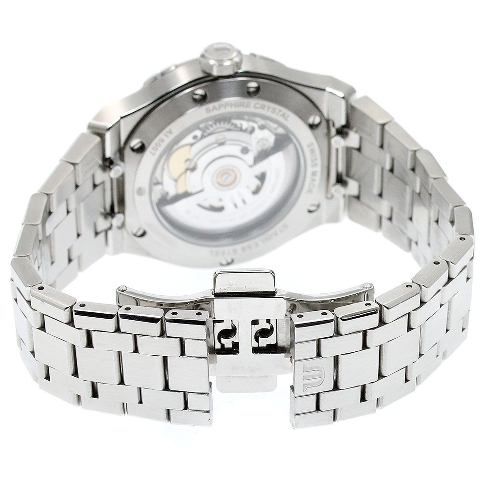  モーリス ラクロア Maurice Lacroix AI6007 SS002 430 1 アイコン デイト 自動巻き メンズ箱 保証書付き_917703 ブラック系 自動巻き時計 腕時計(アナログ)