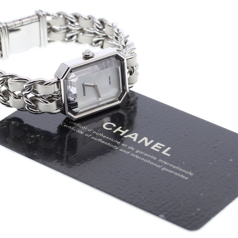 シャネル CHANEL H 1639 プルミエール Mサイズ クォーツ レディース 保証書付き_918947