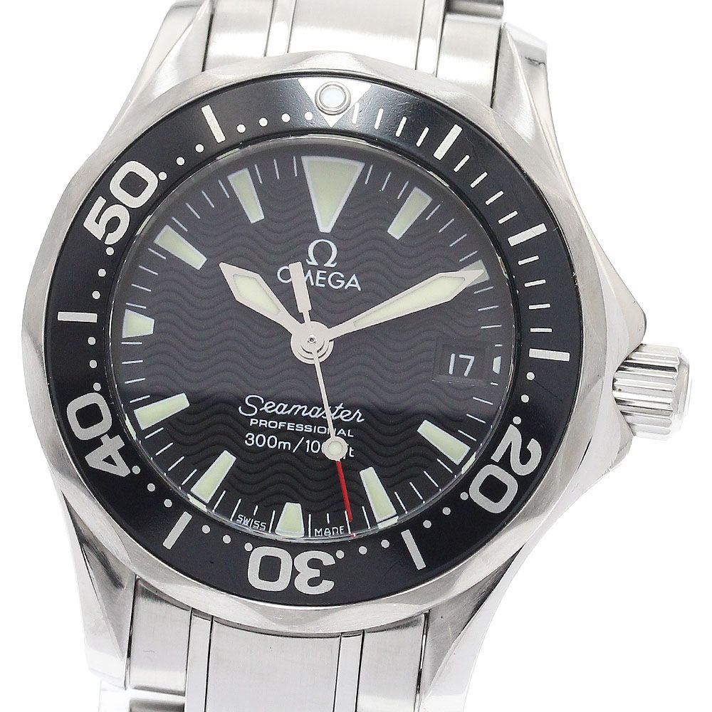 オメガ OMEGA 2282.50 シーマスター300 デイト クォーツ レディース_889753