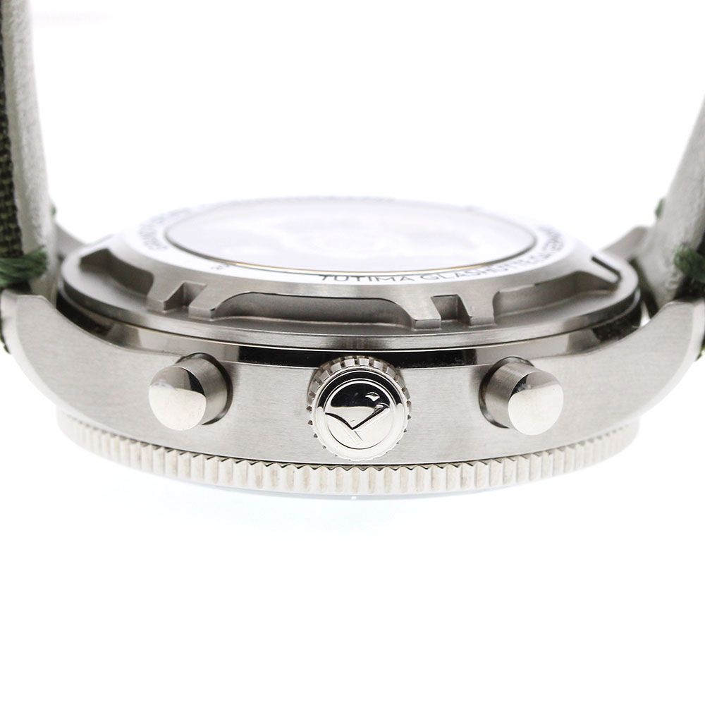  チュチマ TUTIMA 6406 03 グランド フリーガー エアポート クロノグラフ デイデイト 自動巻き メンズ _918409 自動巻き時計 腕時計(アナログ)