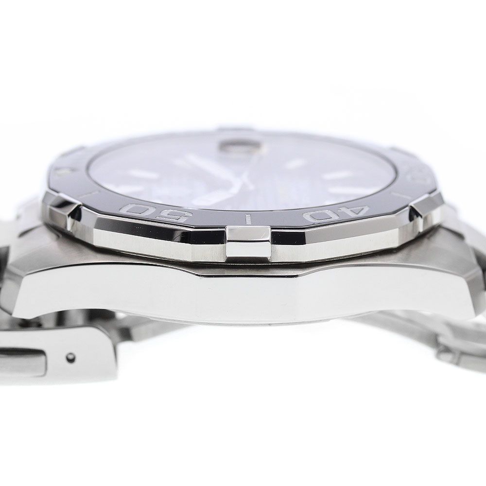  タグホイヤー TAG HEUER WAY211A アクアレーサー キャリバー5 デイト 自動巻き メンズ 箱 保証書付き_919002 中綿アウター 自動巻き時計 腕時計(アナログ)