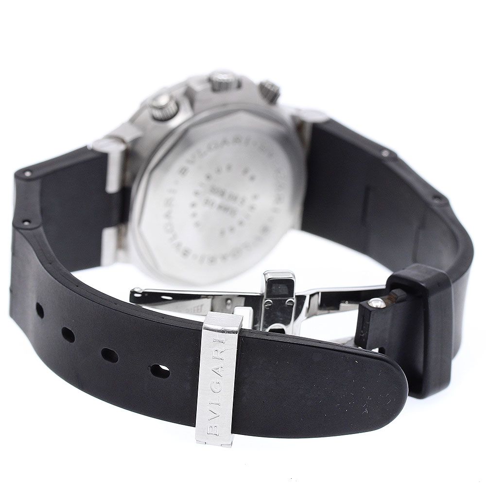 ブルガリ BVLGARI SCB38S ディアゴノ スクーバ クロノグラフ 自動巻き  