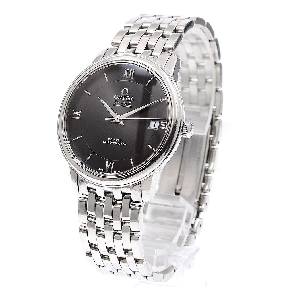 オメガ OMEGA 424 10 37 20 01 001 デビル プレステージ コーアクシャル 自動巻き メンズ_918474